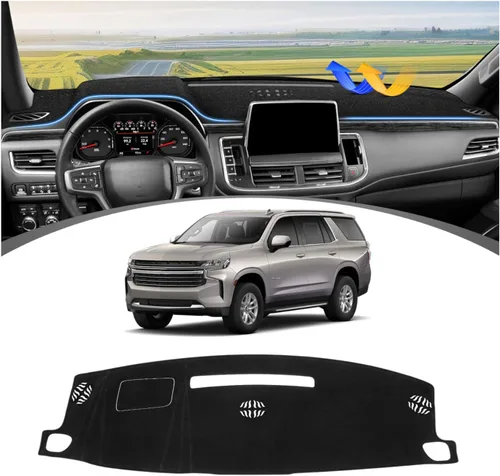Miniatura 60 de FIILINES Cubierta para tablero Compatible con Mazda 3 2010-2013 Accesorios Tapete para tablero para Mazda 3 Accesorios Tapete para salpicadero
