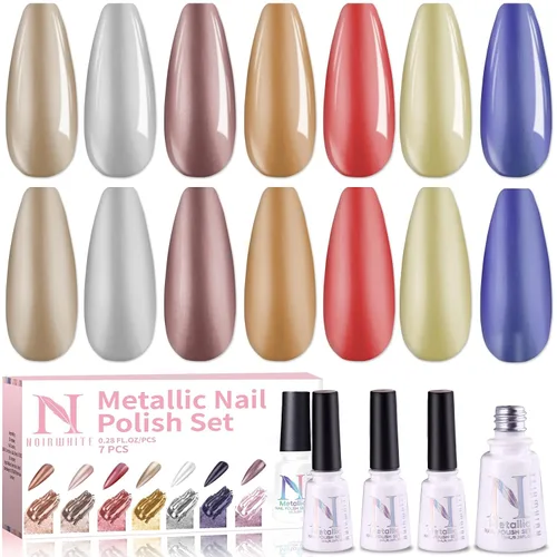 Miniatura 12 de Kit de esmalte de uñas de gel, 12 colores brillantes con purpurina 9D camaleón ojo de gato, juego de esmalte de uñas de gel con base de luz