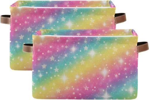 Miniatura 41 de Cesta Contenedor de Almacenamiento para Zapatos de Ballet, Caja de Almacenamiento Cúbica Grande de Lona Plegable Organizadora para Armario