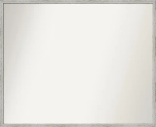 Miniatura 600 de Amanti Art Espejo de baño blanco para sobre el fregadero, 32 x 45 pulgadas, espejo de tocador rectangular blanco esbelto, marco de madera moderno