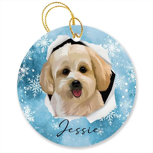 Miniatura 17 de Adornos de pastor australiano, regalos para Navidad, adorno de pastor australiano personalizado, adornos únicos de pastor australiano, vacaciones