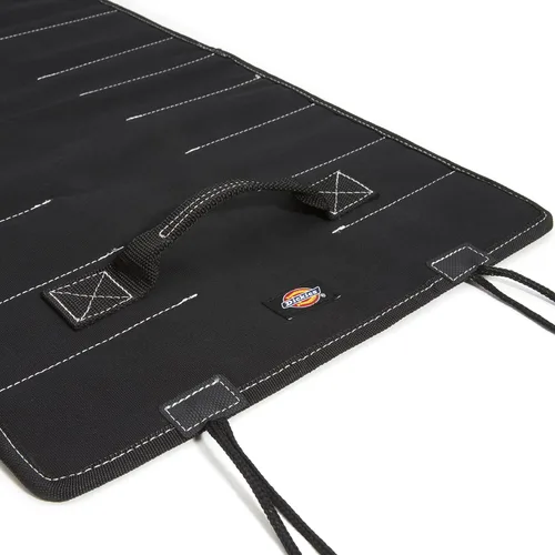 Miniatura 2 de Dickies Rollo organizador grande de llaves inglesas/destornilladores para mecánicos, 23 bolsillos para herramientas, construcción de lona Negro