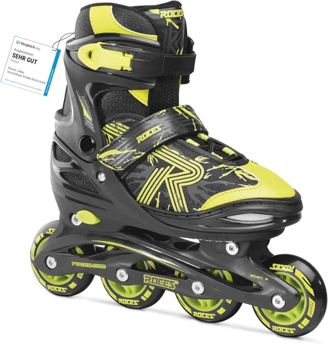 Miniatura 4 de Roces Patines en Línea Jokey 3.0 para Niños Negro-Astro Azul