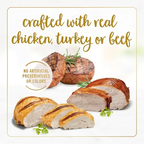 Miniatura 5 de Fancy Feast Poultry and Beef Feast Classic Pate Collection - Paquete variado de alimentos húmedos para gatos, sin granos, (paquete de 30), latas
