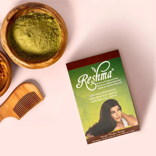 Miniatura 7 de Reshma Beauty Ayurvedic Henna Hair Color Blend – Henna, Indigo & Herbal Extracts – Natural Red/Rouge Hair Color for Gray Blending – Heena Mehendi