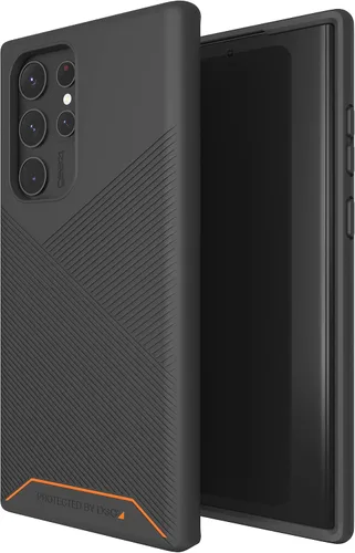 Miniatura 19 de ZAGG Gear4 - Copenhague - Carcasa negra - que destaca el material de protección D3O para Samsung Galaxy S22 Negro