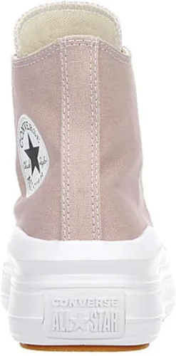 Miniatura 5 de Converse Chuck Taylor All Star - Tenis unisex con plataforma alta color malva piedrarosablanco