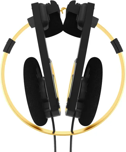 Miniatura 2 de Koss Porta Pro Edición Limitada Auriculares de Diadema Oro Negro, Micrófono en Línea, Control de Volumen y Control Remoto Táctil, Incluye Estuche