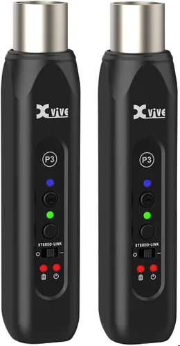 Xvive P3D Bluetooth XLR receptor par para mezclador de audio, PA activo, sistemas DJ