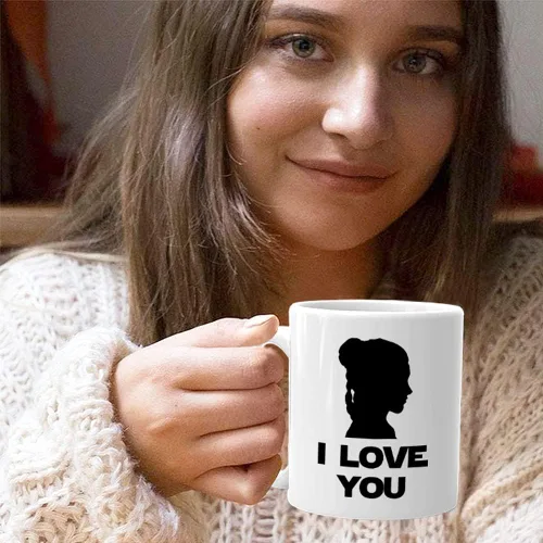 Miniatura 7 de Taza de café para parejas, 11 onzas, color blanco, I love you i know Relationship Lovers Partner