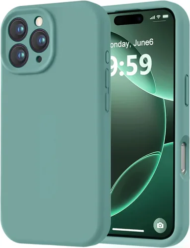 Miniatura 150 de LOVE 3000 Compatible con Funda para iPhone 15, [Cámara de Cobertura Completa de Silicona Suave] [Protección contra Caídas de 8 pies], Forro de Negro