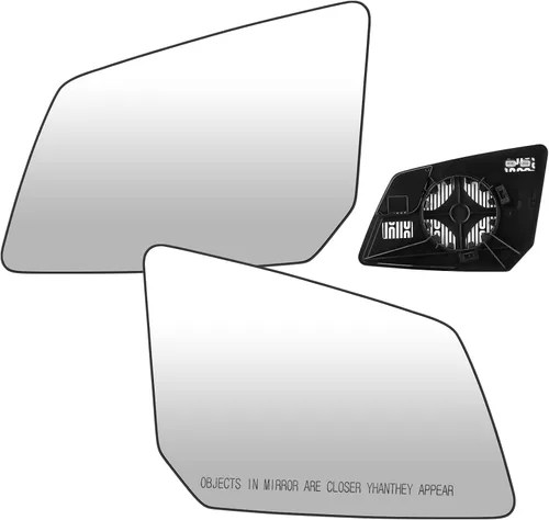 Youxmoto Reemplazo de vidrio para espejo lateral del conductor izquierdo y del pasajero derecho 2007-2016, compatible con GMC Acadia/Chevy