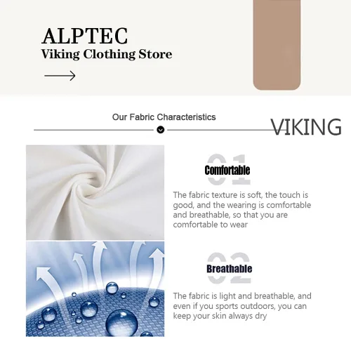 Miniatura 4 de Sudadera con capucha y cremallera vikinga para hombre, conjunto de ropa vikinga, sudadera con capucha de lobo nórdico Fenrir