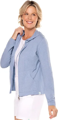 Miniatura 11 de Sudadera con capucha para la costa, de Coolibar, para mujer, UPF 50+, protege del sol