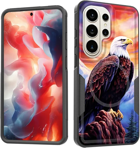 Miniatura 284 de Funda magnética para Galaxy A16 5G, [compatible con MagSafe] [protección contra caídas de grado militar] Funda resistente a prueba de golpes