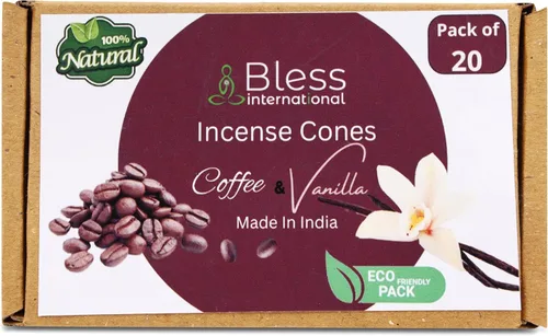 Miniatura 32 de Bless International Flor de naranja 100% natural - Conos de incienso hechos a mano, sumergidos a mano, orgánicos, sin productos químicos