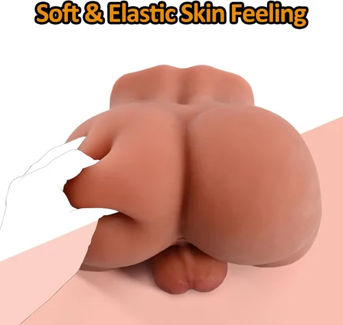 Miniatura 6 de Muñeca sexual realista de 13.2 libras para masturbación masculina, masturbador masculino realista con testículos ano, juguete sexual para adultos