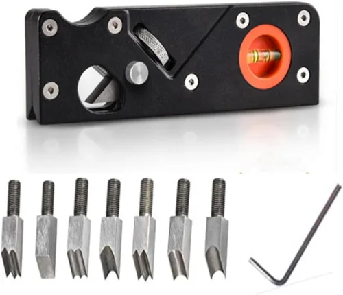 Miniatura 9 de szhdxsy Cepillo de Madera Herramienta de Recorte de Bordes de Carpintero, Adecuada para Biselado Manual y Cepillado de Madera, Recorte de Bordes