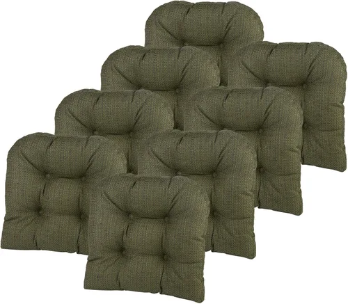 Miniatura 92 de Klear Vu Gripper Overstuffed - Cojines universales antideslizantes para silla de comedor para decoración de cocina o uso de oficina, almohadilla