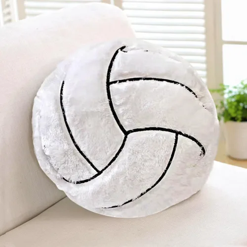 Miniatura 12 de XIYUAN Almohada deportiva de rugby de 17.7 x 13.8 pulgadas, almohada suave de peluche, juguetes de felpa de fútbol mullidos y duraderos, regalo