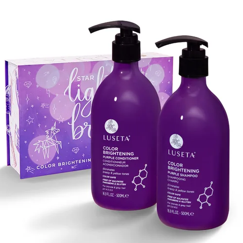 Miniatura 23 de Luseta - Juego de champú y acondicionador de queratina tratamiento hidratante para cabello seco, suavizar y reparar el cabello dañado para mujeres