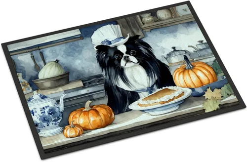 Miniatura 38 de Caroline's Treasures DAC1720MAT Affenpinscher - Tapete de otoño para cocina, con calabazas, 18 x 27 pulgadas, tapete para puerta delantera