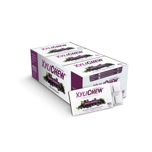 Miniatura 28 de Xylichew - Botes de goma de mascar 100% xilitol, sin OMG, gluten, aspartame y goma sin azúcar, cuidado bucal natural, alivia el mal aliento