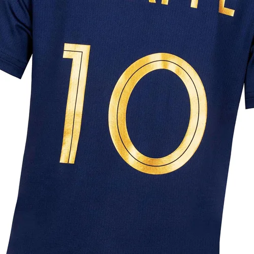Miniatura 18 de Cnins Camisetas de entrenamiento de fútbol para niños de 2 a 14 años, trajes de práctica para niños y niñas con colores del equipo nacional