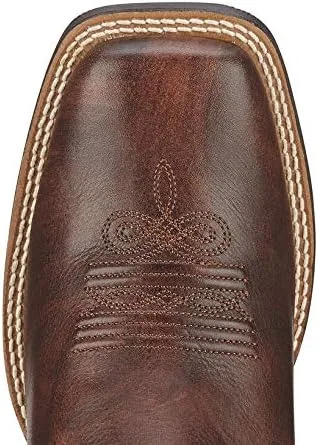 Miniatura 4 de Ariat Botas occidentales redondas con punta cuadrada ancha para mujer