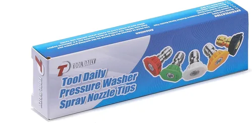 Miniatura 7 de Tool Daily Puntas de boquilla de pulverización para lavadora a presión, varios grados, 1/4 de pulgada, paquete de 5 (2.5 GPM)