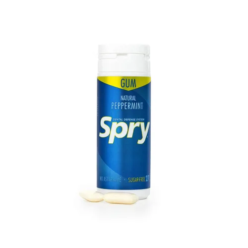 Miniatura 5 de Spry On The Go Fresh Chicle Natural de Xilitol Sistema de Defensa Dental - Sin Aspartamo, Sin Azúcar, Sin OMG (Menta, 55 Unidades - Paquete de 1)