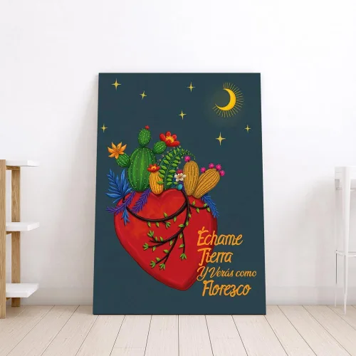 Miniatura 5 de SKYSUKEY Impresión artística mexicana retro para oficina, póster de arte latino, citas inspiradoras en español, decoración de pared, arte de pared