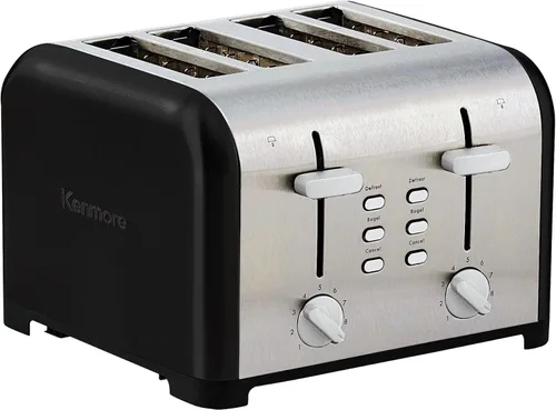 Miniatura 10 de Kenmore 40600 Tostadora de 2 rebanadas en negro