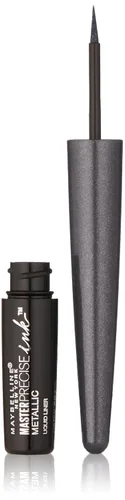 Miniatura 7 de Maybelline New York Master Precise Ink Metallic Liquid Liner, Black Comet, 0.06 onzas líquidas
