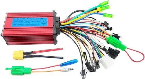 Miniatura 2 de Bicicleta eléctrica Scooter eléctrico inteligente sin escobillas controlador de onda cuadrada pantalla LCD 24 V 36 V 48 V 60 350 W 250 W universal
