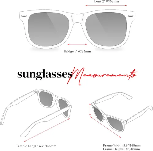 Miniatura 6 de Retro Rewind Gafas de sol vintage de lunares para mujer UV400