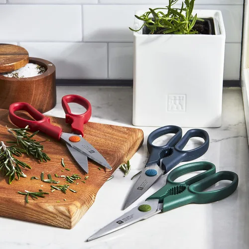 Miniatura 2 de ZWILLING Now S - Juego de tijeras de 3 piezas, azul, rojo y verde Negro