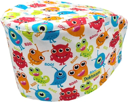 Miniatura 23 de Print Scrub Caps - Sombrero perfecto para enfermeras, médicos y EMTs..