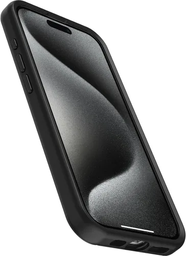 Miniatura 3 de OtterBox Funda para iPhone 15 Pro (solamente) Symmetry Series: negro, ultra elegante, compatible con carga inalámbrica, bordes elevados que protegen