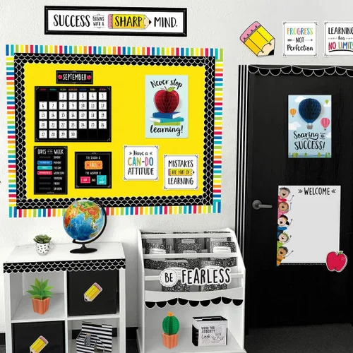 Miniatura 4 de CTP Borde EZ de Festones Negros para Tablón de Anuncios del Aula, Borde para Tablón de Anuncios del Aula (Creative Teaching Press 10674)