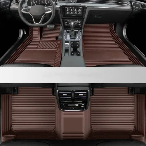 Miniatura 14 de Tapete para Auto Adecuado para el 99% de Sedanes, Coches Deportivos, Tapetes de Coche Personalizados de Lujo para SUV, Mujeres, Tapetes Automotrices