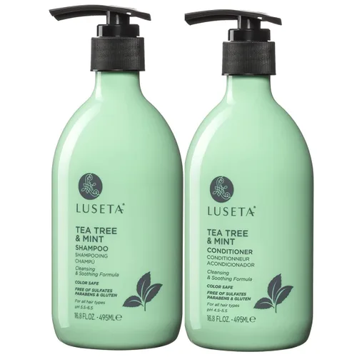 Miniatura 14 de Luseta - Juego de champú y acondicionador de queratina tratamiento hidratante para cabello seco, suavizar y reparar el cabello dañado para mujeres
