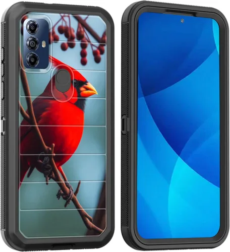 Miniatura 105 de Funda para Moto G Play 4G 2024, cuerpo completo, protección contra caídas, resistente, 3 capas, militar, resistente, duradera, para Motorola Moto G
