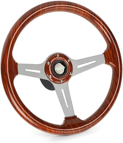Miniatura 8 de RASTP Volante de barco de 12.6 pulgadas con adaptador de volante marino de eje de 3/4 pulgadas para la mayoría de barcos marinos, barcos, yates
