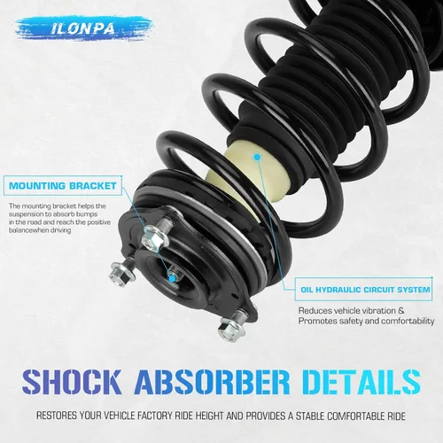 Miniatura 5 de 172284 172285 Amortiguadores delanteros con muelles helicoidales para Honda Civic 1.8L SOLO Coupe (EX, LX, DX) 2006 2007 2008 2009 2010 2011