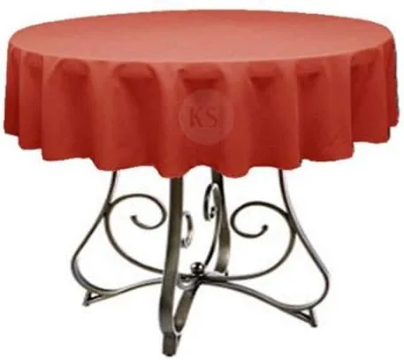Miniatura 23 de Mantel redondo de poliéster de 72 pulgadas, disponible en más de 45 colores, ideal para restaurantes y superposiciones versátiles de eventos, elige