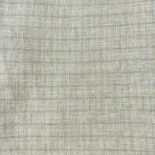 Tela de cuadros pequeños de lino beige, calidad premium y versátil, ideal para manualidades, ropa y decoración del hogar