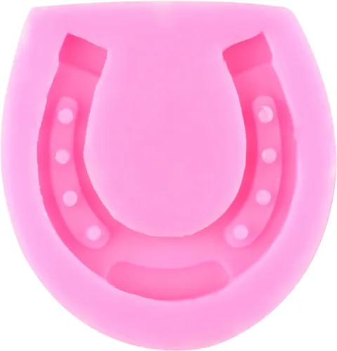 Miniatura 7 de ZiXiang Molde de silicona para caballo, moldes de herradura para pezuñas de herradura, molde de caramelo para decoración de pasteles de azúcar