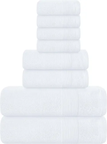 Miniatura 50 de Belizzi Home Toallas de Baño Extragrandes Premium de Algodón Paquete de 2, 35x70 - 100% Algodón Puro - Ideal para Uso Diario - Ultra Suave y Morado