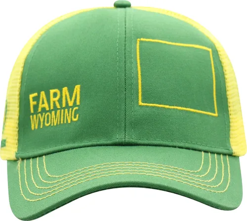 Miniatura 15 de John Deere Gorra de béisbol con logotipo y malla trasera con contraste, para hombre